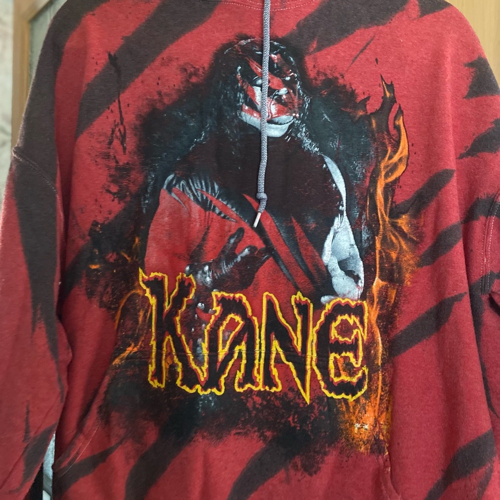 WWE Kane Hoodie Sweatshirt Big Bad Monster